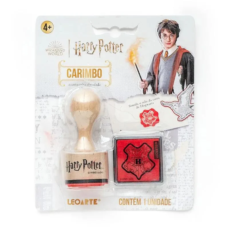 Carimbo Selo Hogwarts Harry Potter - LC - Papelaria