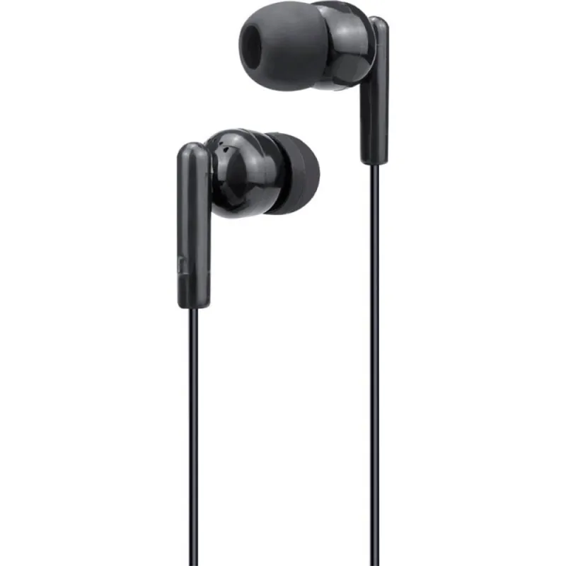 Fone de Ouvido Leonora Intra-Auricular P2 1,20m Preto - LEONORA - áudio