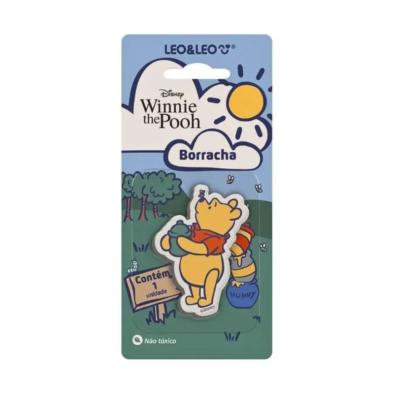 Borracha Decorada Ursinho Pooh Leo&leo