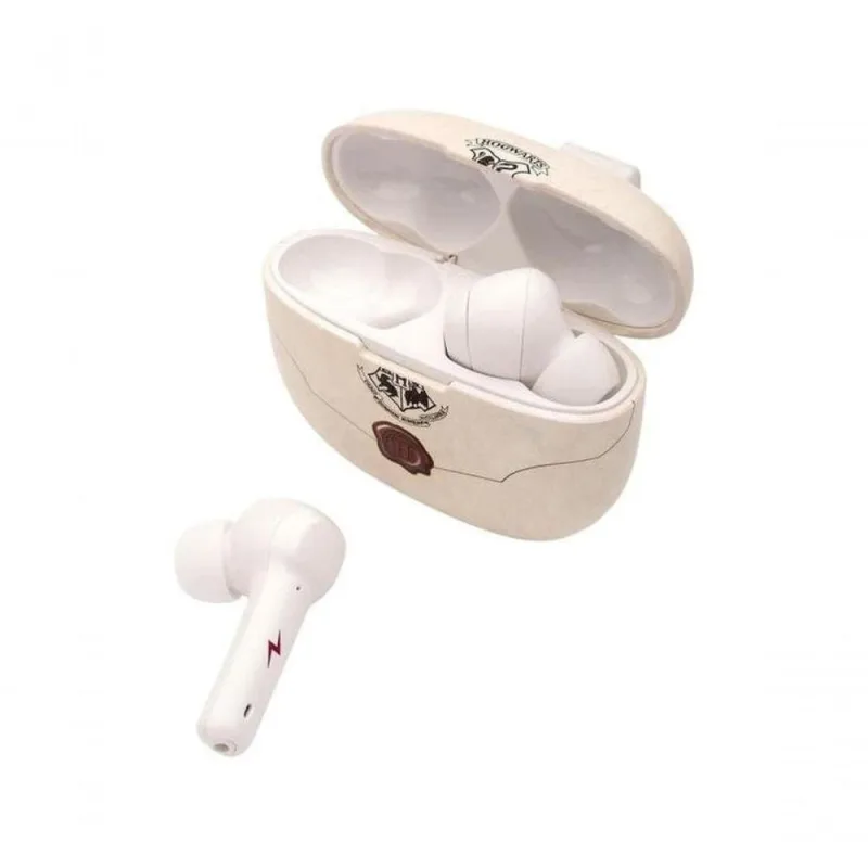 Fone De Ouvido Bluetooth Letron Harry Potter Branco - Letron - áudio