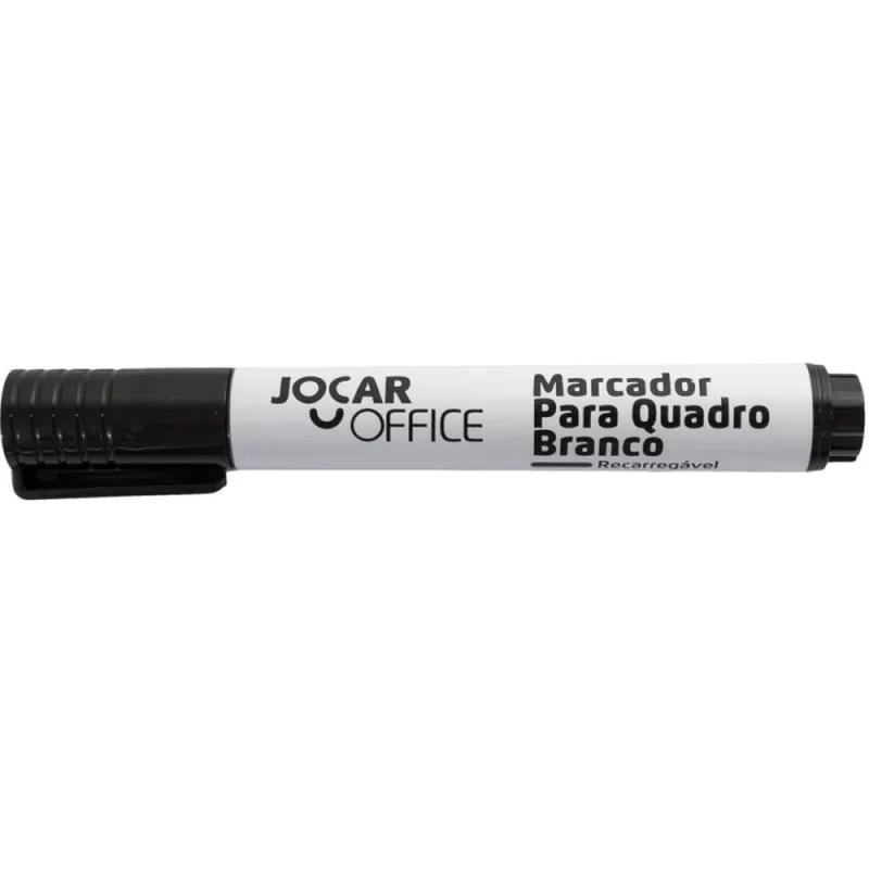 Pincel Quadro Branco Jocar Recarregavel Preto - LEONORA - Papelaria