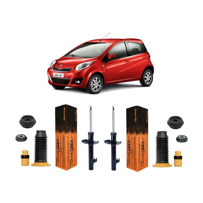Par Amortecedor Com Kit Coxim Dianteiro Jac J2 201232015 2016