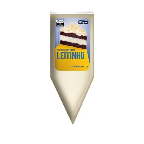 Recheio Confeitaria Leitinho Bag 1,01kg Alispec - Não Informado - Mercearia