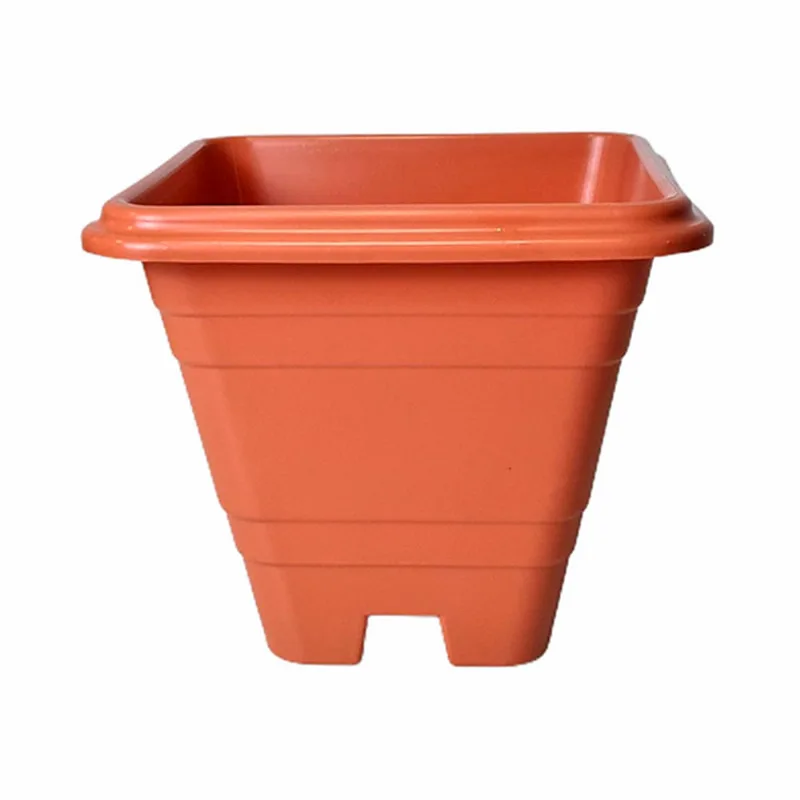 Vaso Merconplas Vaso Quadrado N 17 Marrom