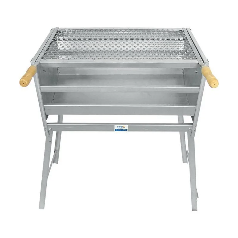 Churrasqueira Aço Galvanizado Espetinho Tamanho 65X40 Mec G