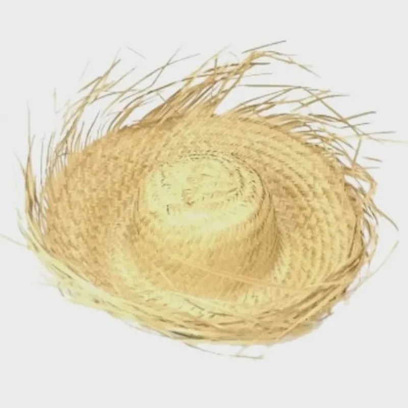 Chapeu Adulto Desfiado Natural Klf