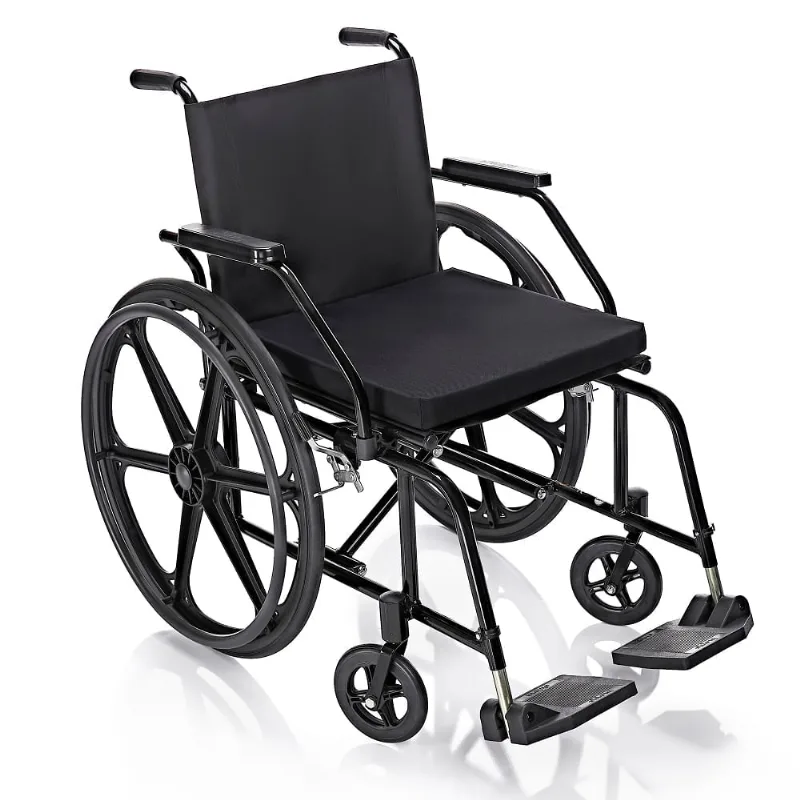 Cadeira de Rodas PL4001 Prolife Dobrável Pneu Maciço