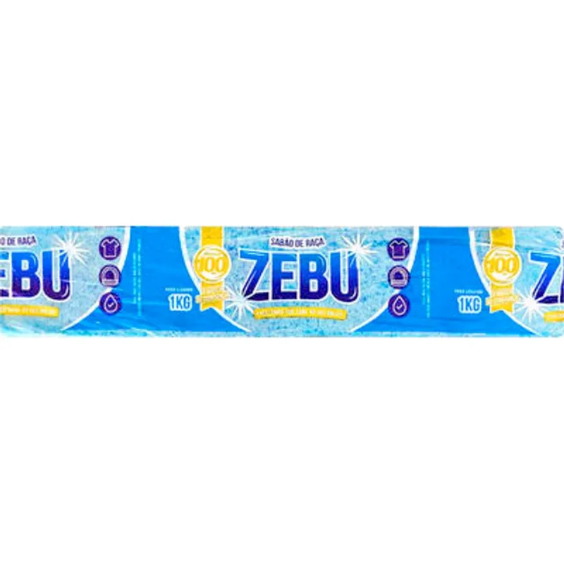 Sabão em Barra Zebu Marmorizado 1kg