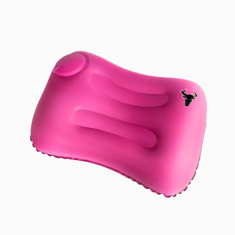 Travesseiro Almofada De Viagem Inflável E Portátil -travesseiro Inflável Ergonômico Para Alívio E Praticidade (rosa) - OUTRAS - Cama, Mesa E Banho