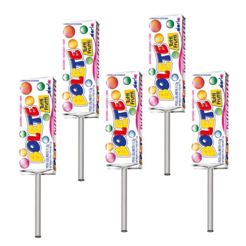 Pirulito Tutti Frutti Bolete Dori Sacolinha Crianças Festa