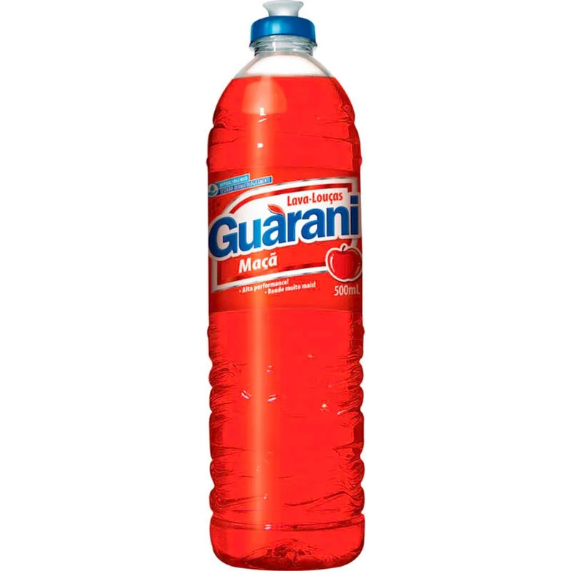Detergente Líquido Guarani Maçã 500ml