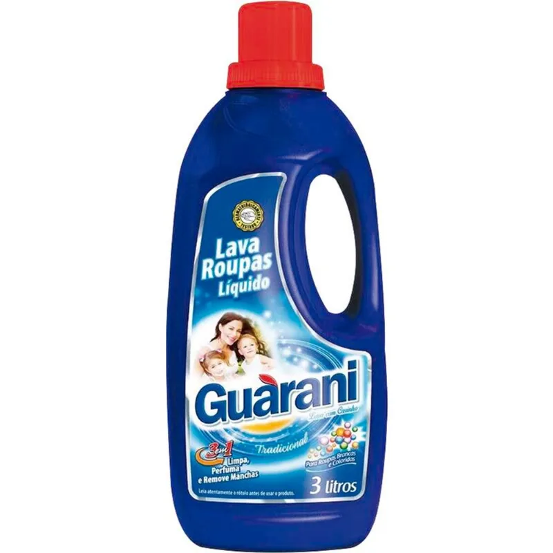 Lava Roupas Líquido Guarani 3L