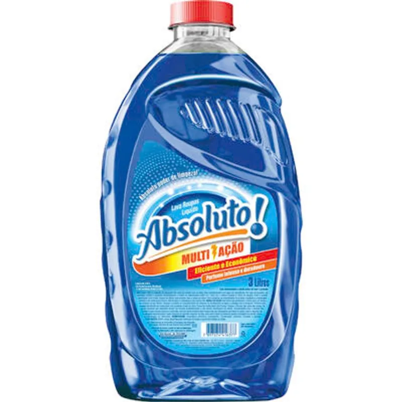 Lava Roupas Líquido Absoluto Tradicional 3L