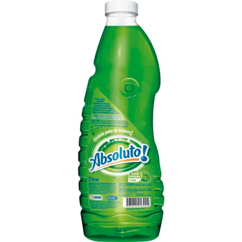 Detergente Líquido Absoluto Limão 2L