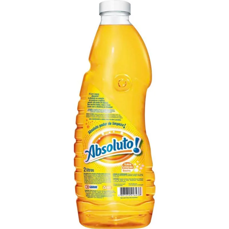 Detergente Líquido Absoluto Neutro 2L
