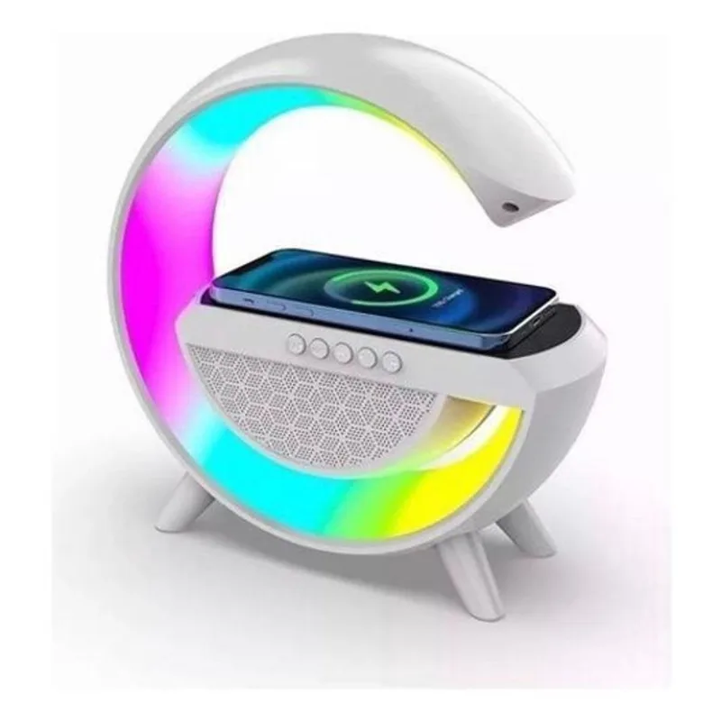 G Speaker Rgb Conectividade Bluetooth Carregador Indução