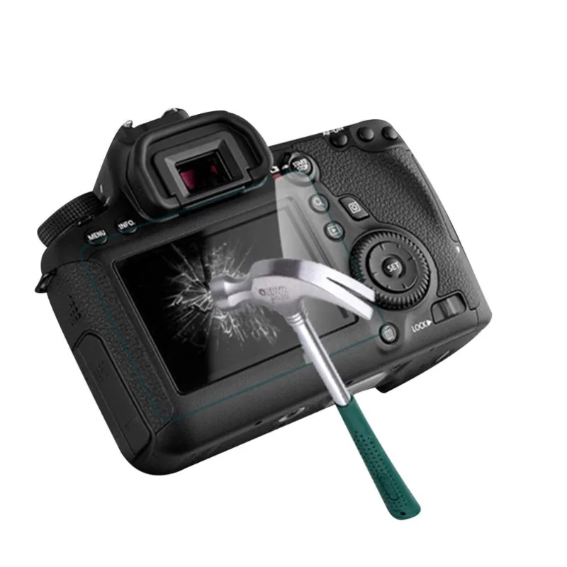 Película Protetora Em Vidro P/ Lcd Câmeras Canon EOS R6/R7