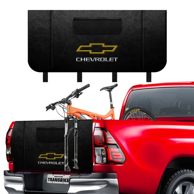 Transbike Logo Chevrolet 1 Bike - protetor para Caminhonete