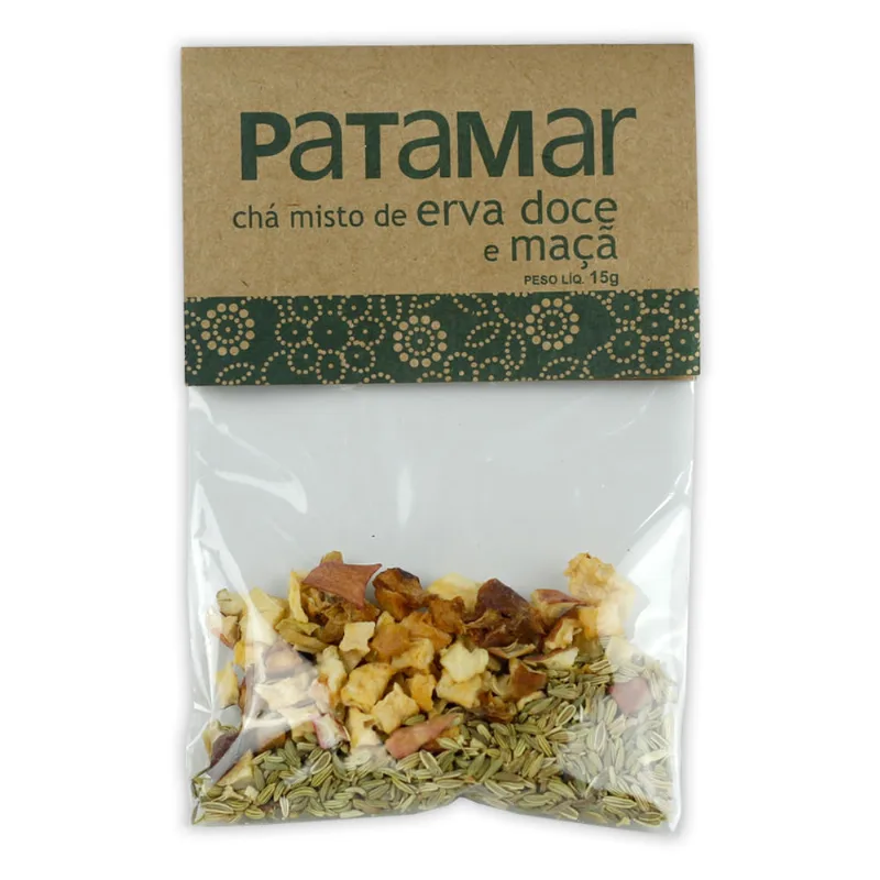 Chá Patamar Erva Doce e Maçã 15g