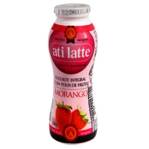 IOGURTE LÍQUIDO SABOR MORANGO ATILATTE 180 G - ATILATTE