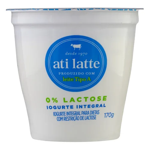 Iorgute Integral 0 Ati Latte 170g - ATILATTE
