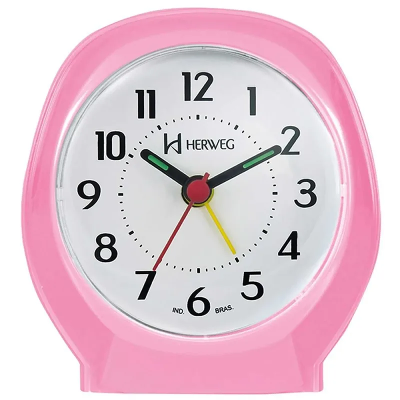 Despertador Quartz Herweg Ref: 2634-036 Rosa - Herweg - Relógios