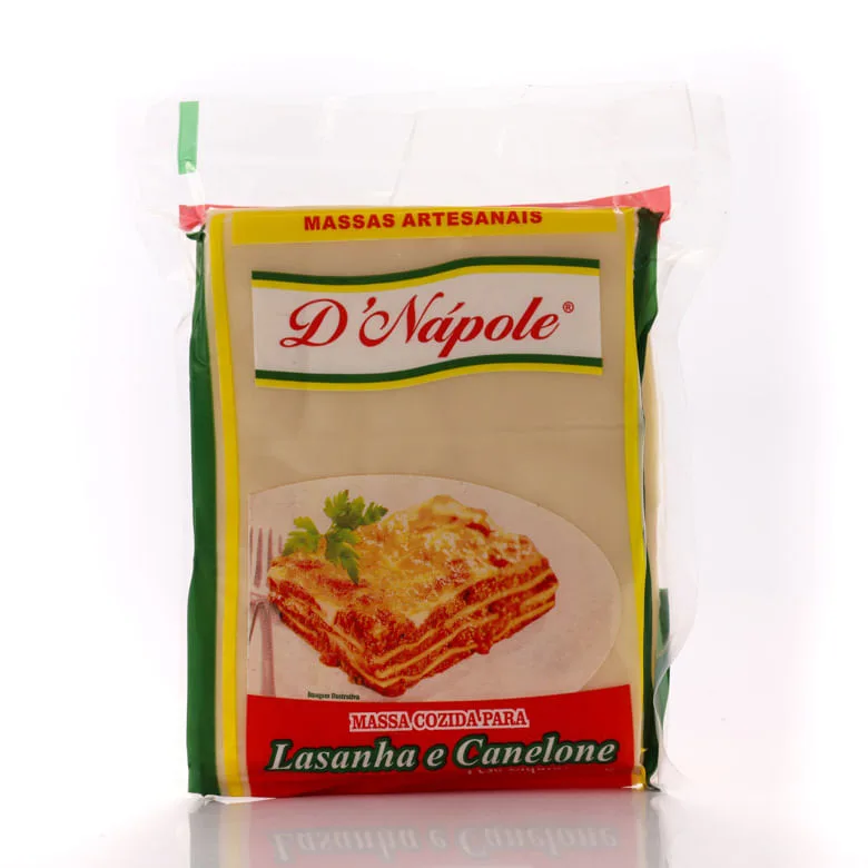 Massa Lasanha D Napole Tradicional 500g - D'Napole - Mercearia