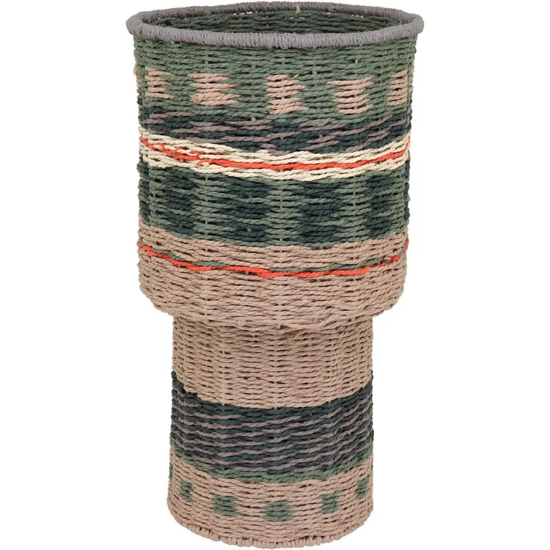 Vaso Fibra 58x32x32cm Verde - Verde