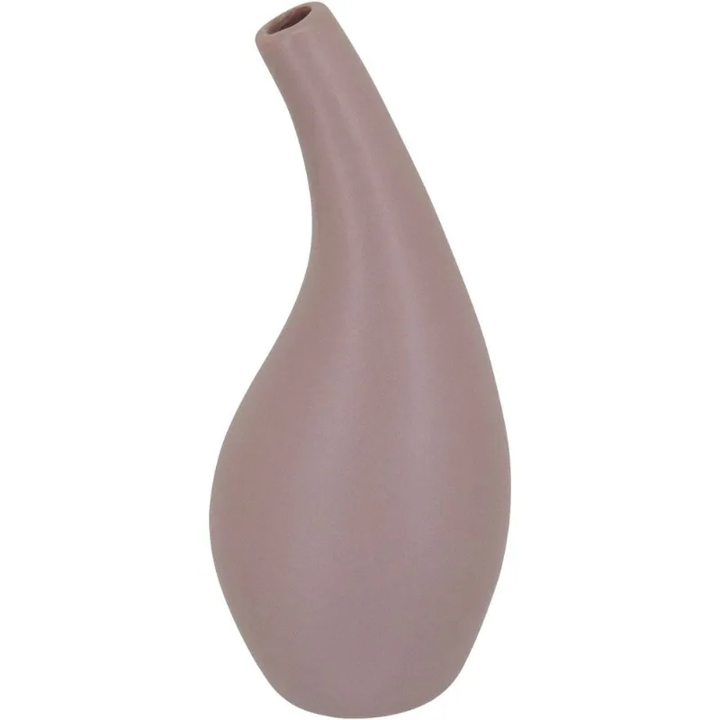 Vaso Cerâmica 23x10x10 cm Bege