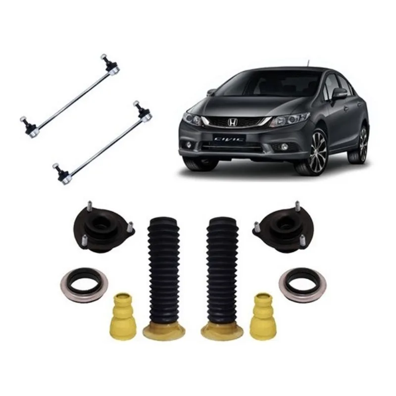 Coxim Batente Bieleta Dianteira Honda Civic 2012 2013 2014