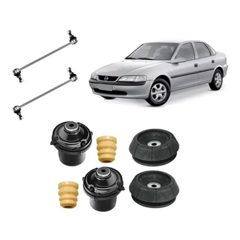 2 Kit Do Amortecedor Dianteiro Bieleta Gm Vectra 1997 A 2005
