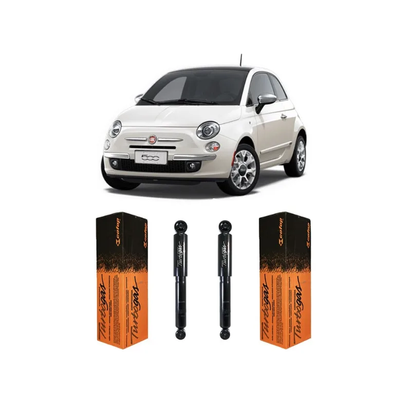2 Amortecedor Traseiro Cofap Fiat 500 Polones 2009 2010 2011