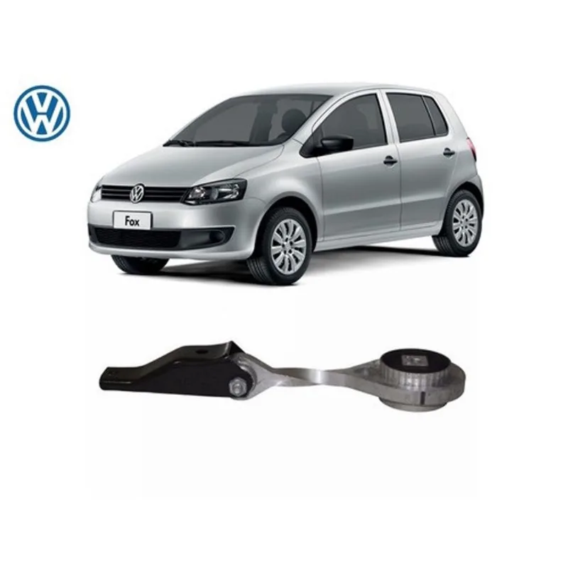 Coxim Do Câmbio Traseiro Inferior Com Suporte Vw Fox 1.0 1.6 2008 2009 2010