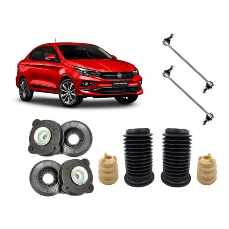 2 Kit Do Amortecedor Bieleta Dianteira Cronos 2018 2019 2020