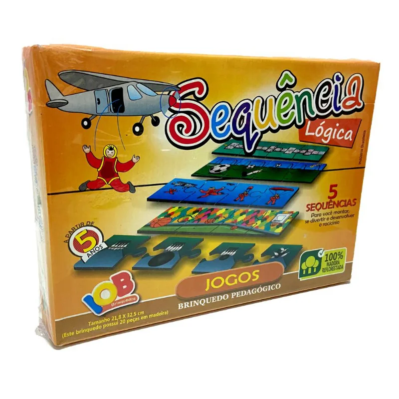 Jogo Sequencia Logica 5 Sequencias +5 Anos IOB