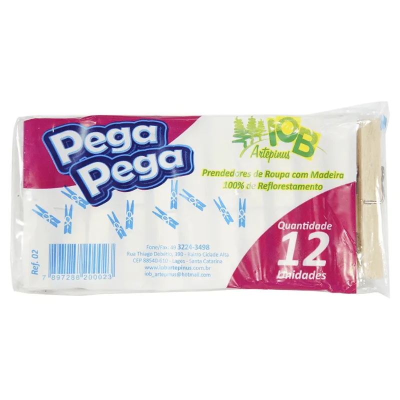 PREND ROUPA MAD PEGA PEGA 12UN-PC