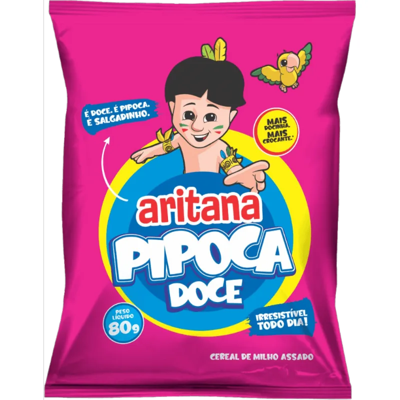 PIPOCA DOCE ARITANA 80G