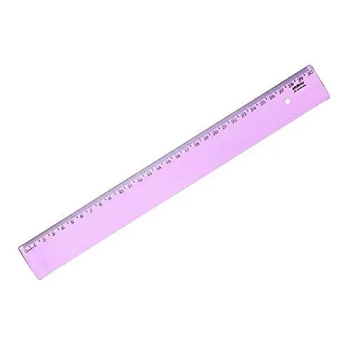 Regua Waleu New Line 30cm Lilas - WALEU