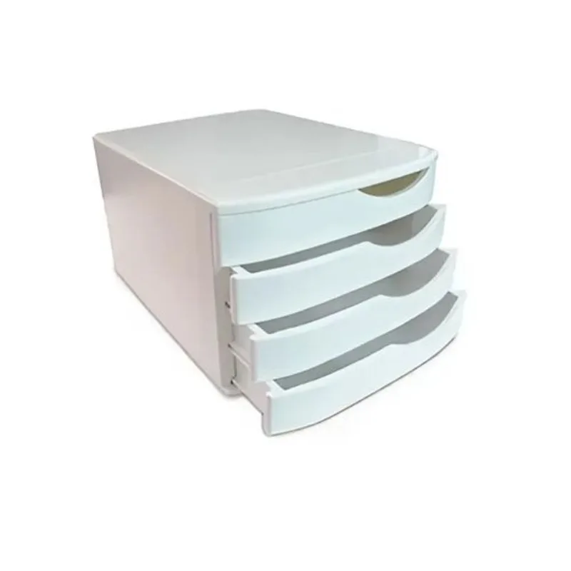 Gaveteiro Maxcril Com 4 Gavetas Branco 10100007 (MP)
