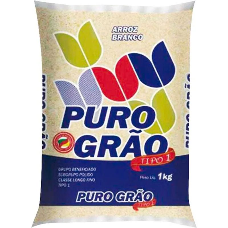Arroz Puro Grão Tipo 1 1kg