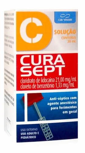 Curasept 1,33 Mg/ml 21 Mg/ml Solução Laboratório Farmacêutico Caresse Similar - CARESSE