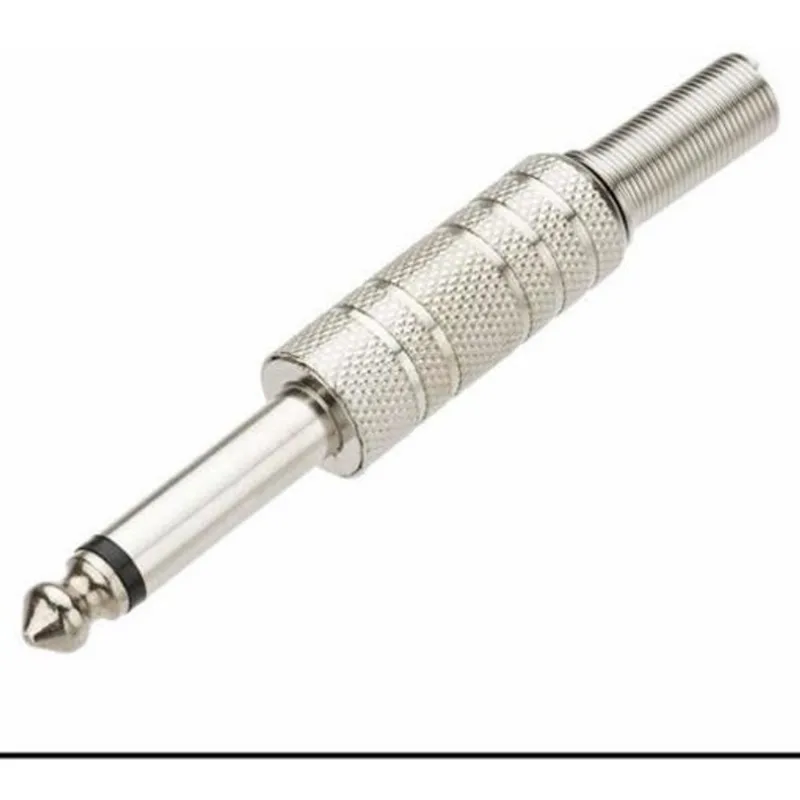 Conector Metalico Com Rabicho P10 Mono It-Blue Le-5525