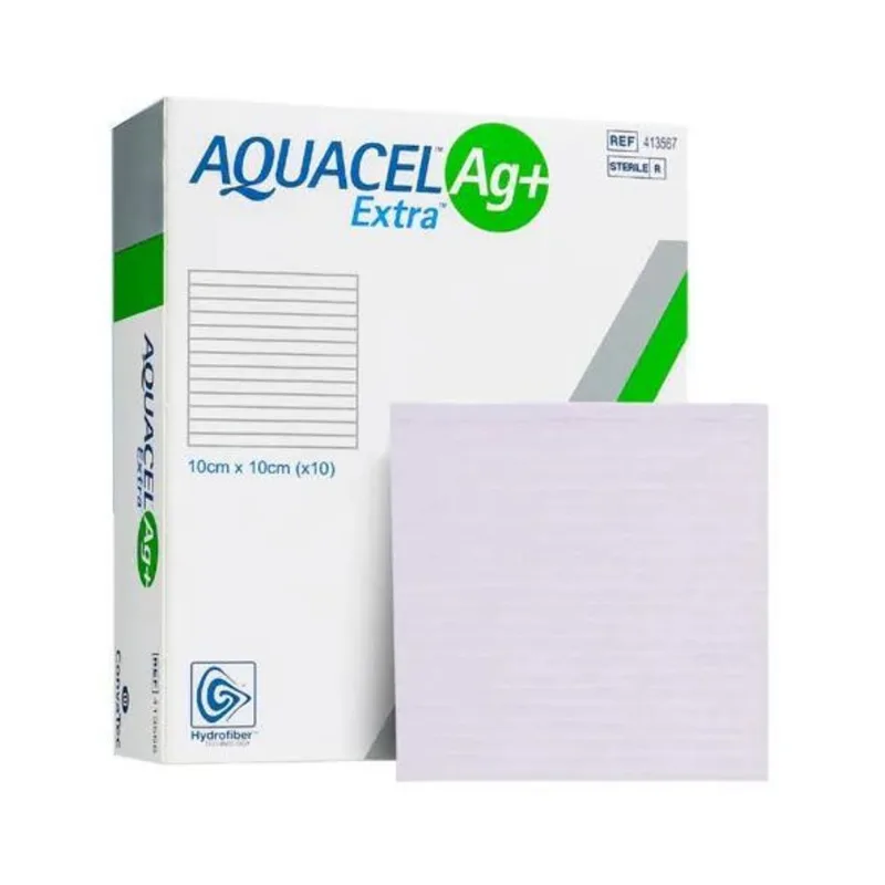 Aquacel Ag+extra - Convatec - 10cmx10cm
