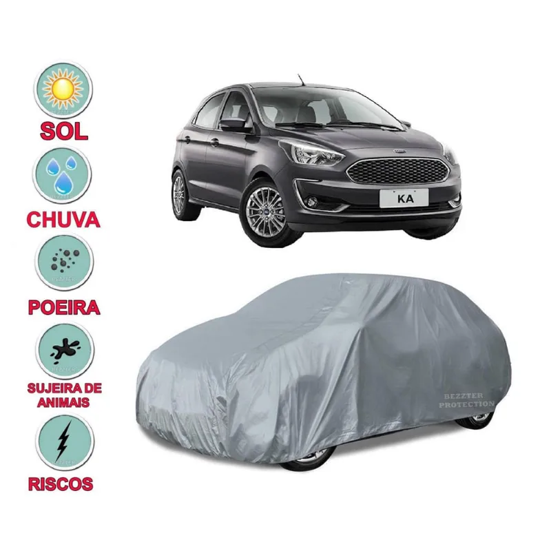 Capa Cobrir Carro Ford Ka Hatch Impermeável Proteção