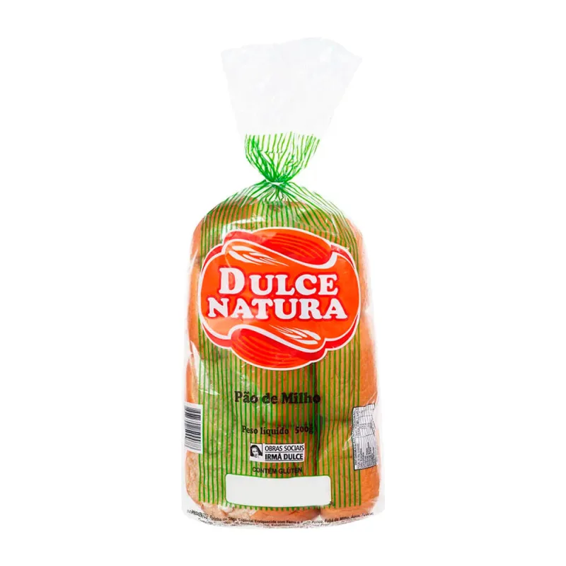 Pão de Milho Dulce Natura 450g - Dulce Natura - Padaria