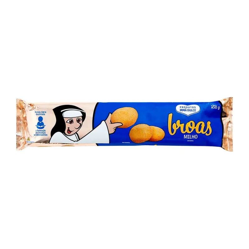 Broa Irmã Dulce Milho 150g - Irma Dulce - Padaria