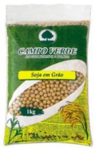 SOJA GRAO CAMPO VERDE 1KG - CAMPO VERDE