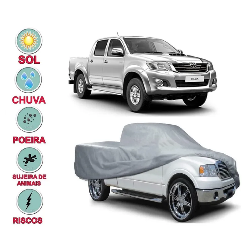 Capa Cobrir Carro Hilux Impermeável Proteção