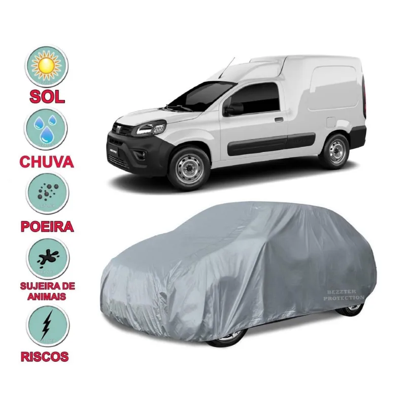 Capa Cobrir Carro Fiat Fiorino Impermeável Proteção Bezzter