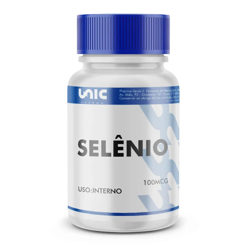 Selênio 100Mcg - 120 Cápsulas